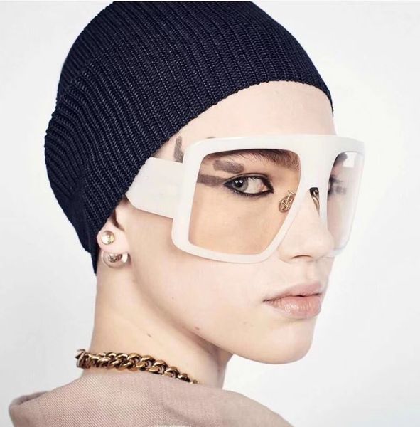 

latest selling popular fashion catwalk women sunglasses mens sunglasses men sunglasses gafas de sol sun glasses uv400 lens, White;black