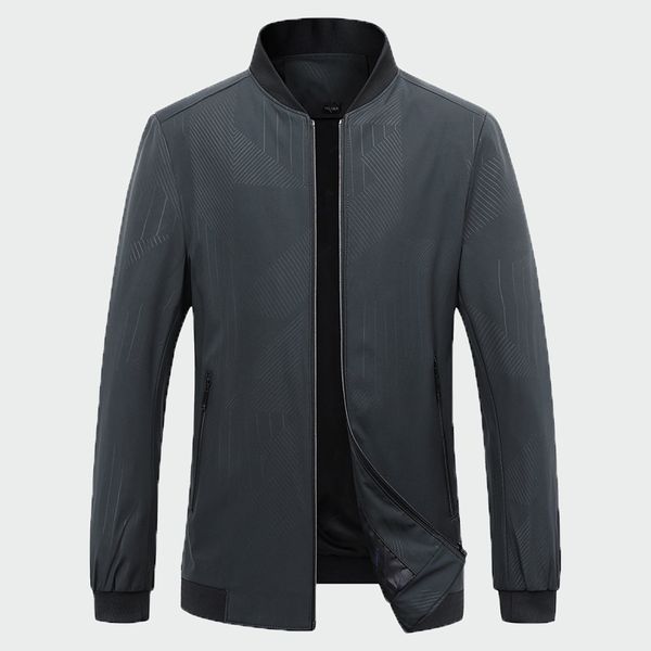 

2020 new mens fashion long sleeve jackets and coats mandarin collar straight casual jaqueta masculina brand outerwear coat ml267, White;black