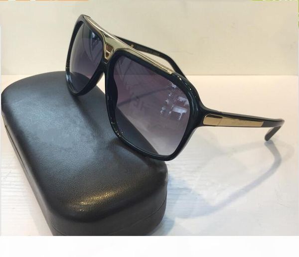 

evidence sun glasses retro vintage men sunglasses designer sunglasse shiny gold frame women sunglasses with box, White;black