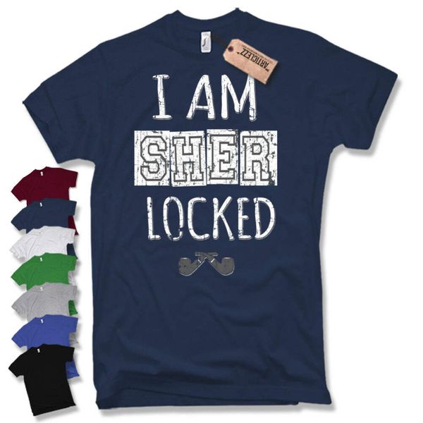 

T shirt I am sherlockedholmes Sherlock Fun Size S M L XL XXL