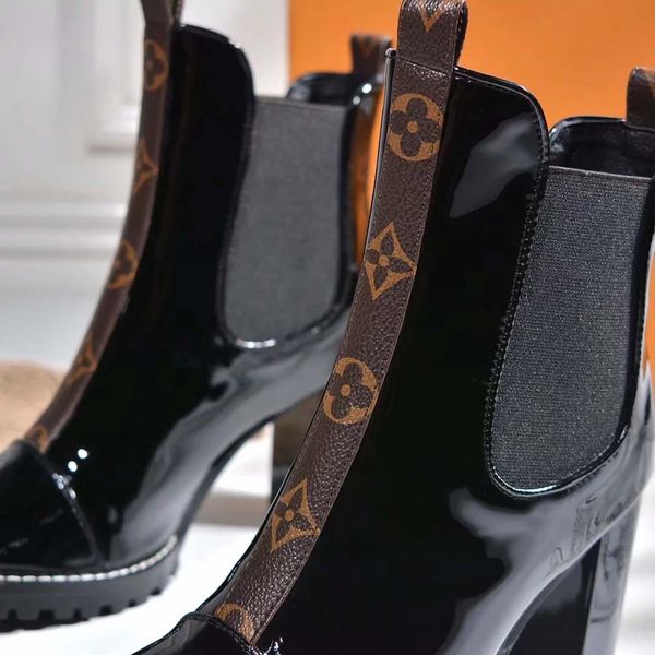 

fashion leather star women shoes woman leather short autumn winter ankle fashion women boots 04 l220 089, Black