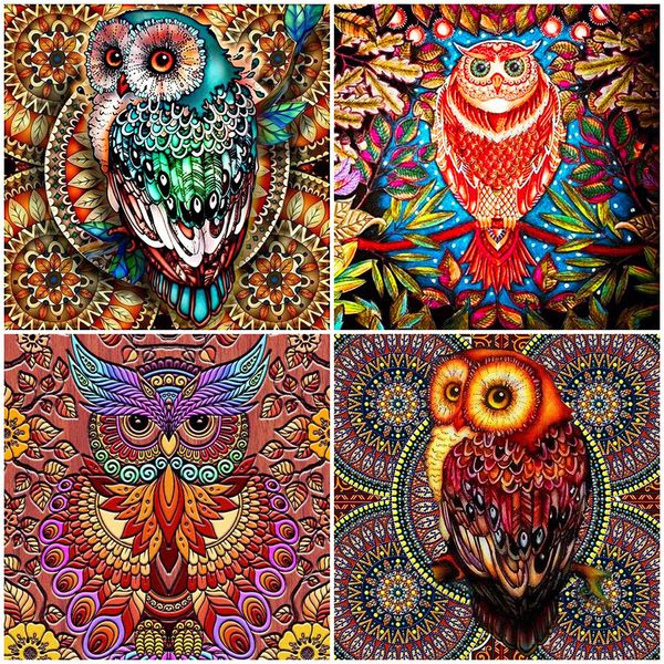 

evershine алмазной картины сова rhinestone фотография 5d diy алмазных вышивок продажи животных полных площади мозаика home decor