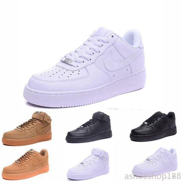 

2019 new skate shoes mens running shoes for men women one utility pack low sports sneakers mens trainers air 1 zapatillas us 36-45 a188