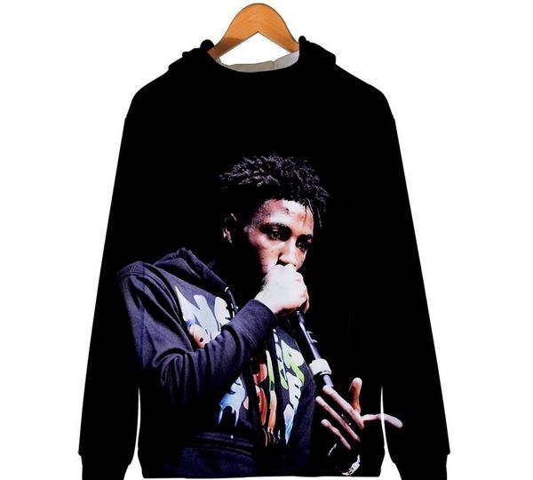 

fashion-rap hip hop singer blueface 3d style slim fit hoodie zipper fashion trend hoodie sweatshirt casual zipper sweatshirt, Black