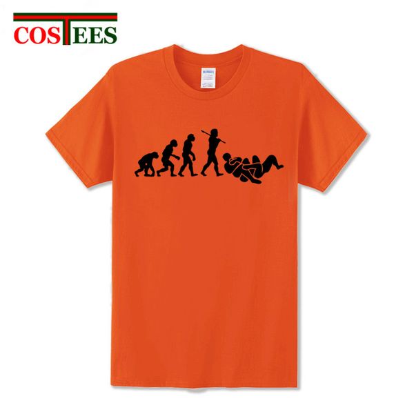 

sport cool design brazilian jiu jitsu bjj evolution funny geek t shirts youth short sleeve t-shirts crewneck mens tee shirts