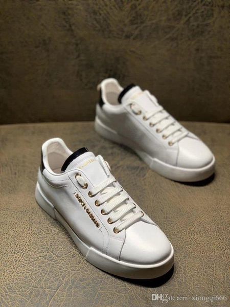 

2020 high-end men's fashion printed platform shoes, comfortable and versatile casual sneakers, handmadeas, Red;white