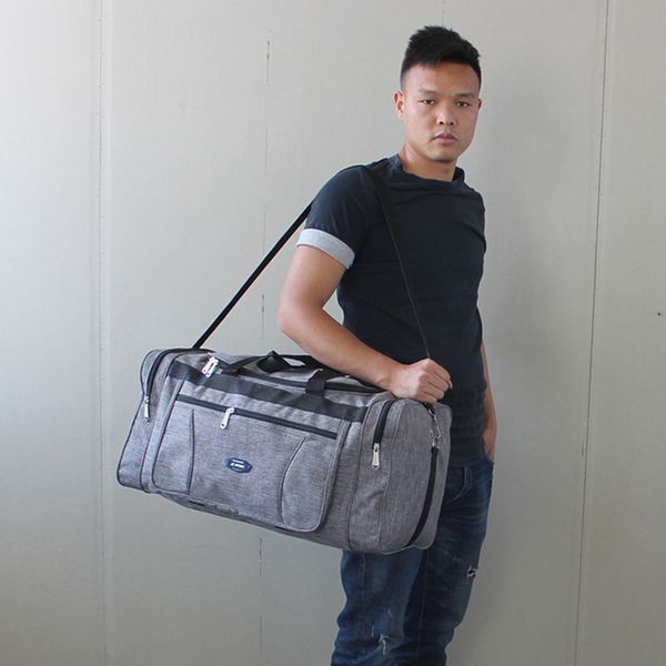 

women men oxford travel duffel bag carry on luggage bag men tote large capacity weekender gym sport holdall overnight bag xa189k 200921
