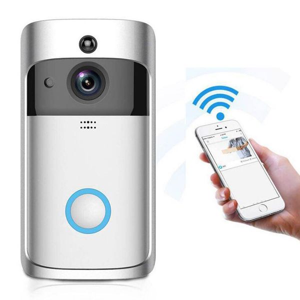 

video door phones v5 doorbell smart ip camera wifi wireless security phone bell visual recording home monitor lm003