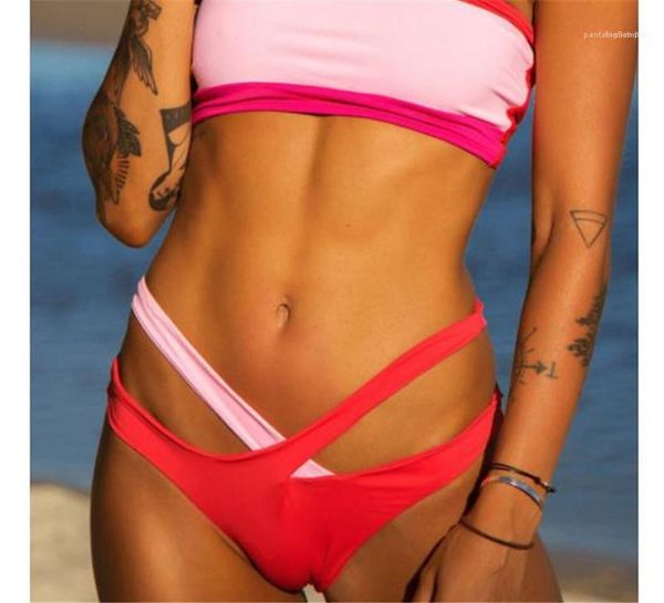 

slim 2 piece bikinis strapless sleeveless skinny swimsuits summer fashion womens swimwear women designer contrast color swimsuits sexy, White;black