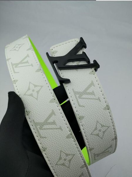 

ms 2020 latest fashion classic selling designer belt real leather skin bandwidth 3.8 cm ladies leisure belt, Blue;purple