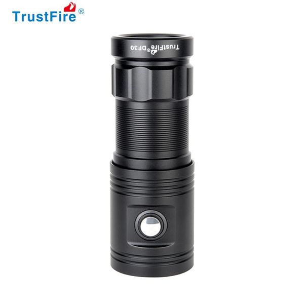 

professional diving torch lighting video p video underwater lamp with dimming switch 32650 battery dive light