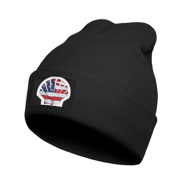 

fashion shell gasoline america flag station winter ski beanie skull hats street dancing gas card logo locator army camouflage gay pride, Blue;gray