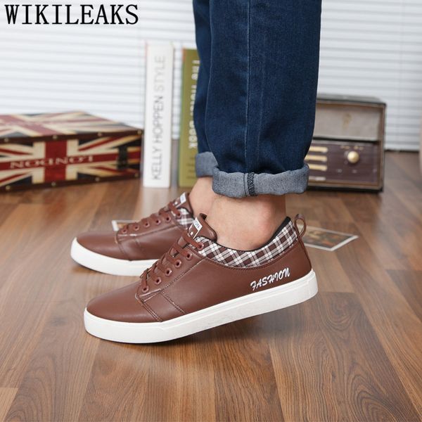 

mens shoes casual leather men shoe black sneakers designer shoes men tenis masculino zapatillas hombre