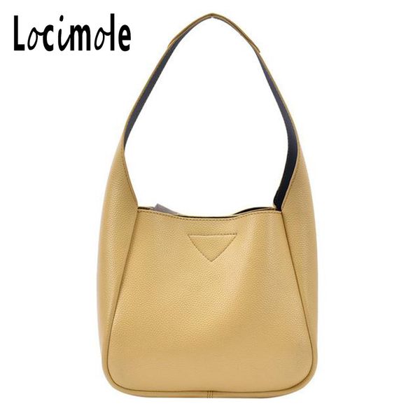 

locimole women shoulder bag leather tote bag girls messenger bags fashion bucket handbag casual tote biz227 pm49