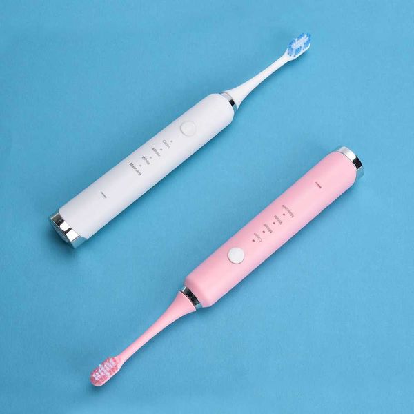 

electric toothbrush sonic wave rechargeable travel case smart chip toothbrush head replaceable brush gift