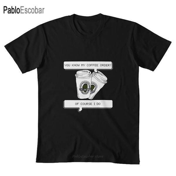 

coffee order t shirt klaine lima bean kurt hummel blaine anderson glee warblers