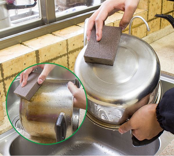 

очистка пан магия рук окалины для windows brush xunzhe clean pot аксессуары губка кук с протектором японский губка кухня elqdc