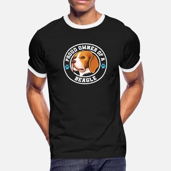 

beagle owner dog lover dog breed dog owner puppy t shirt men customize short sleeve s-xxxl pictures gift funny casual spring outfit shirt