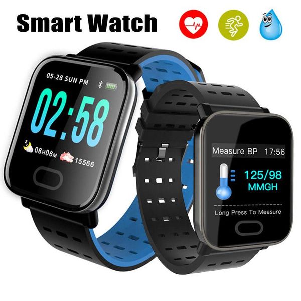

cgjxsa6 smart watch heart rate monitor sport bracelet smart waterproof sleep monitor wrist watch for ios android