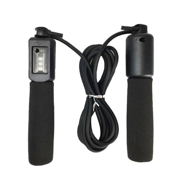 

jump rope with towing counter 2.8m lightweight speed skipping cuerda crossift box gym training sponge handle skipping rope k01