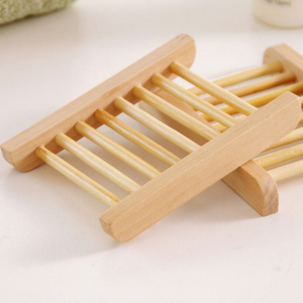 

wooden handmade bathroom soap dish sink sponge holder sundries rack