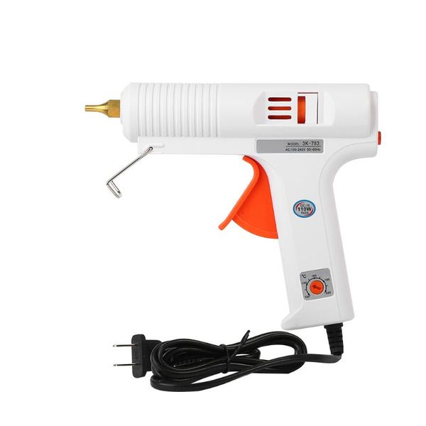 

110w professional adjustable constant temperature heater melt glue gun craft repair tool eu plug sale