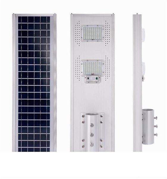 

50W 100W 150W LED solar street light Outdoor Waterproof IP66 Integrated design 5 Working Modes PIR sensor Smart light