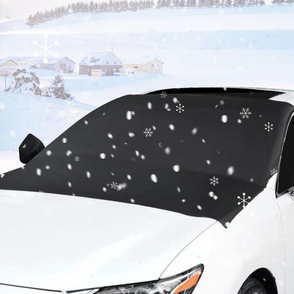 

magnetic edge car windshield snow cover frost guard protector car sun shade cover waterproof windshield