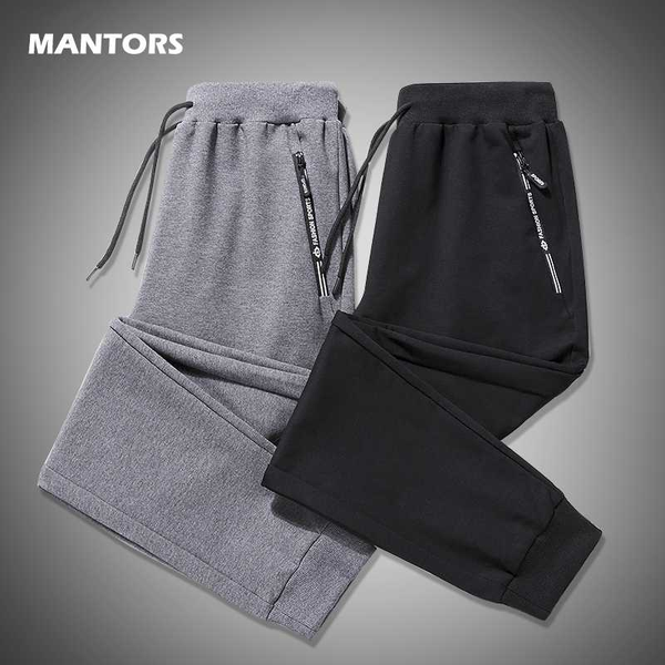 

2020 summer men joggers pants cotton sweatpants casual breathable stretch pants slim fit men's trousers gym fitness clothing, Black