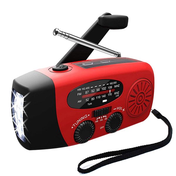 

emergency solar self powered am/fm/wb(noaa) radio,, charger for cell phones: smartphones and usb devices