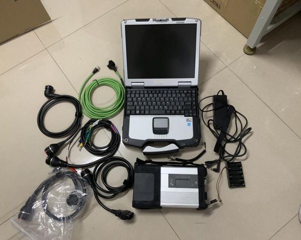 

mb star diagnostic tool c5 sd connect with computer cf30 lap4g software 2020.06 hdd 320gb full set ready to use
