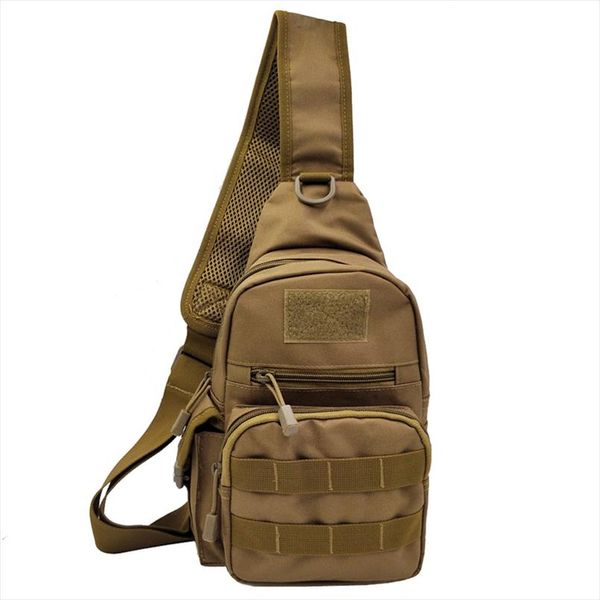 

men 1000d waterproof nylon sling chest bag military travel riding cross body messenger casual shoulder packet pouch new