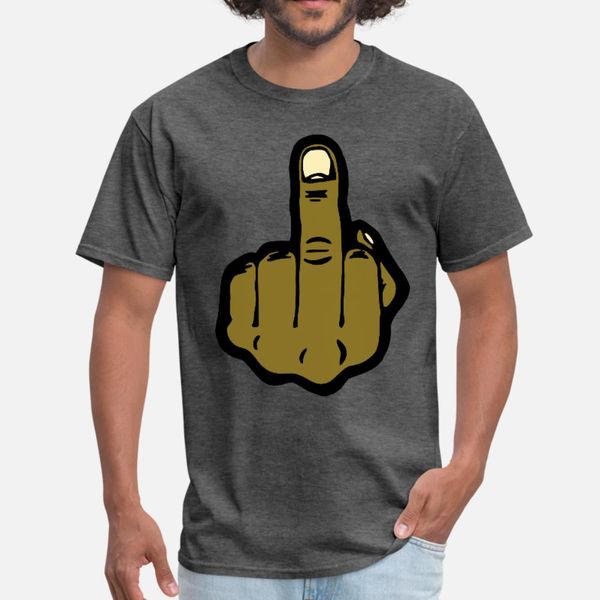 

middle finger t shirt men customized tee shirt plus size 3xl natural famous funny spring autumn original shirt