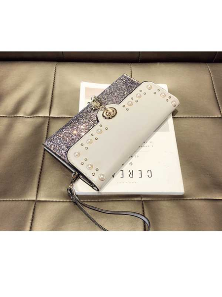 

shoulder bags 2021 sequined clutch bag ladies-shoulder chain messenger small