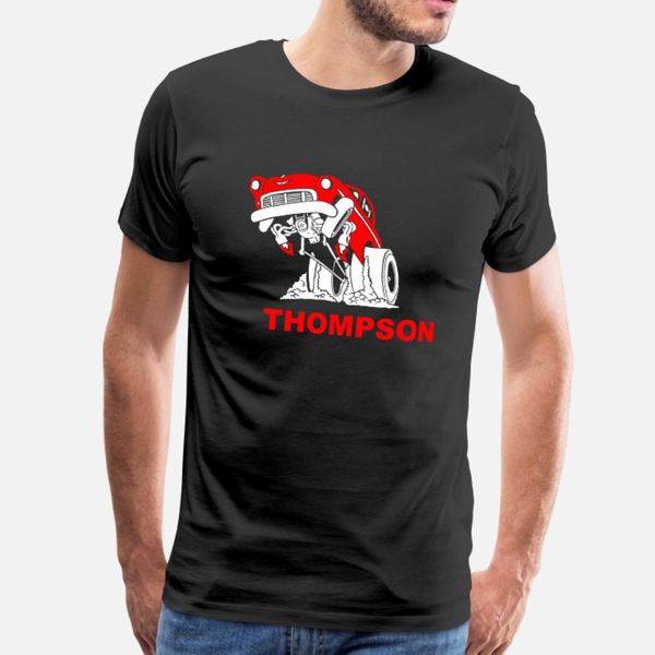 

dragstrip thompson t shirt men custom short sleeve s-3xl natural sunlight funny casual summer style formal shirt