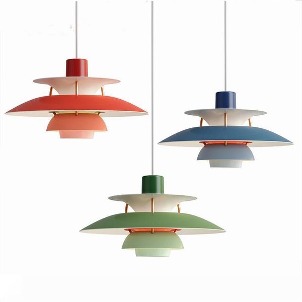 

nordic e27 led pendant light colorful umbrella led suspend lamp dining room led pendant lamp light indoor lighting fixtures ems