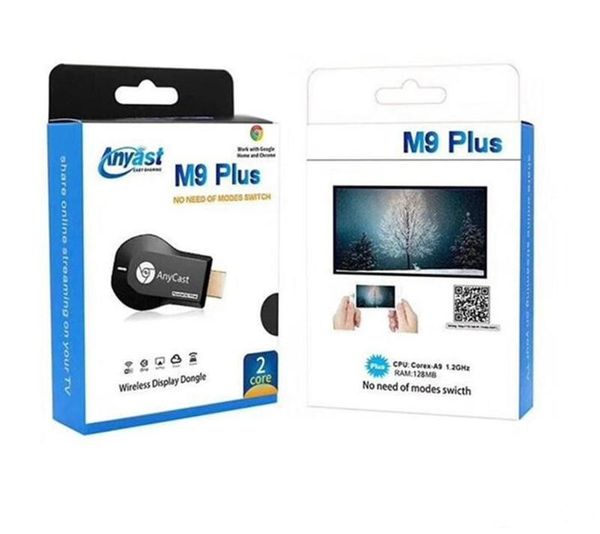 

hd tv stick anycast m9 plus for chromecast youtube netflix 1080p wireless wifi display tv dongle receiver dlna miracast for android tabletpc