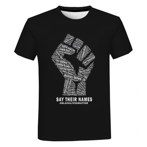 

black lives matter black history print t shirt i can't breathe george floyd tee men women summer fashion casual t-shirt, White;black