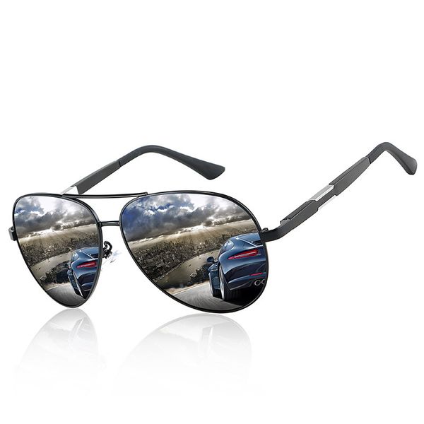 

мужские солнцезащитные очки, дизайнер солнцезащитных очков высокого качества поляризованный вождения очки защита от ультрафиолетовых лучей м, White;black