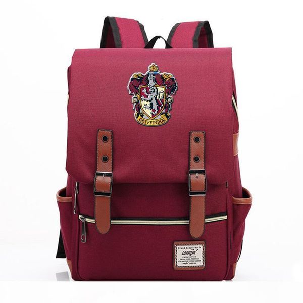 

designer-for vip link magic hogwarts ravenclaw slytherin gryffindor boy girl student school bag teenagers schoolbags women men backpack