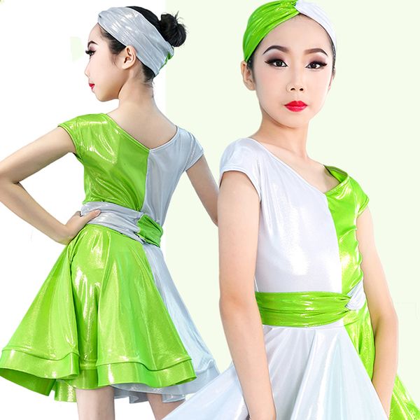 

3 colors latin dance costume for girls sleeveless stage dress ballroom dance competition dress latin performance costume bl3953, Black;red