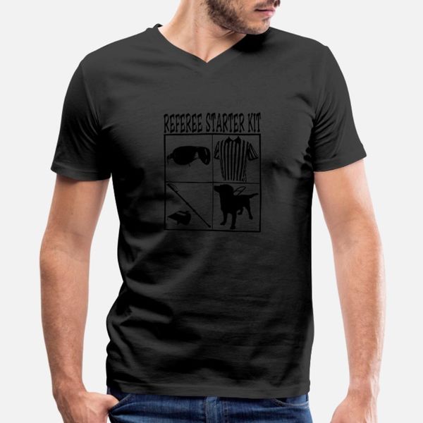 

referee starter kit funny design tees t shirt men character 100% cotton s-xxxl clothes fitness casual summer outfit shirt
