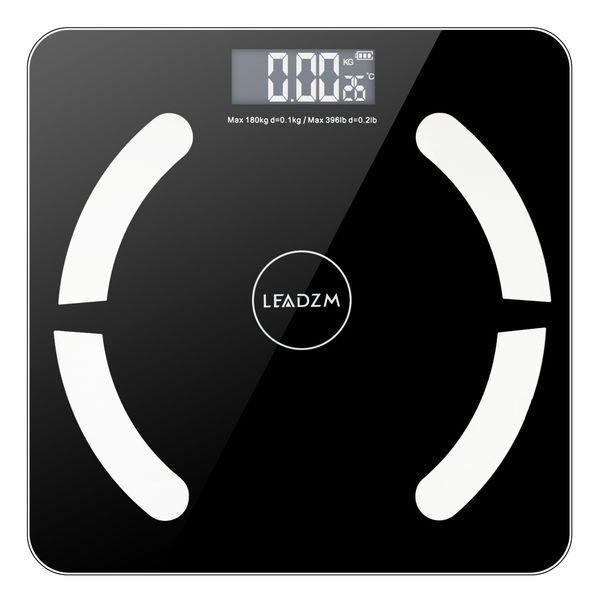 

396lb/180kg bluetooth weight scale smart body fat electronic scales bathroom scales floor bmi digital fitness scale great deal us stock