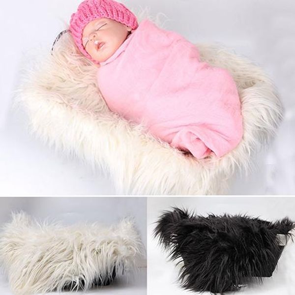 

faux fur pgraphy p prop decoration baby newborn safety soft blanket background backdrop rug