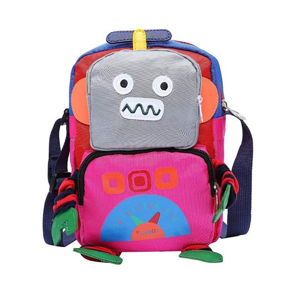 

women canvas robot coin purse bags mini shoulder bag for ladies casual messenger bags fashion female mobile phone bolso