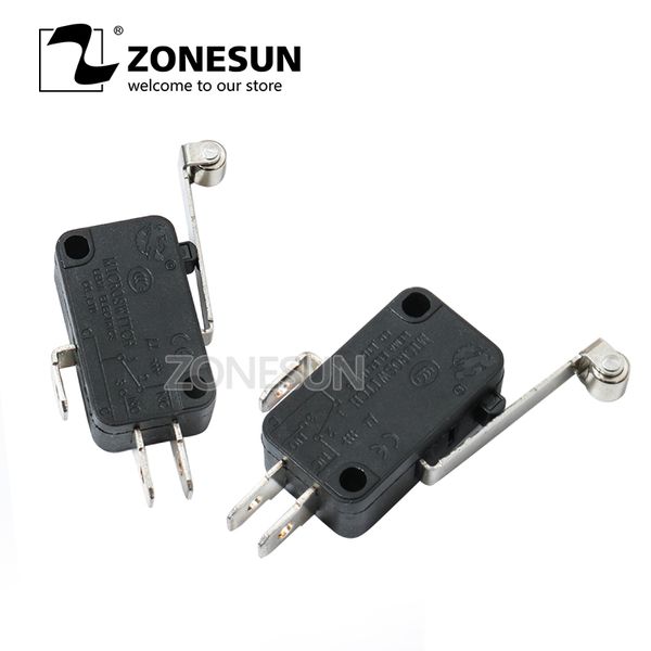 

zonesun lt50 lt50t lt50d lt50dt black mirco switch with handle belt electric limit switch use for labeling machine