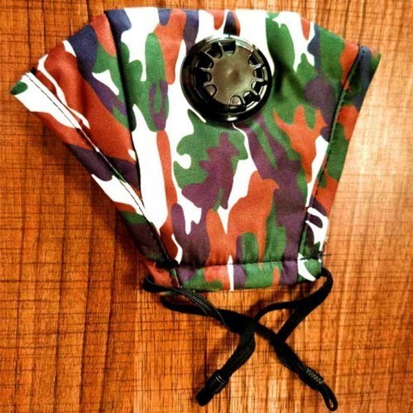 

face masks fashion cotton with breath valve pm2.5 mouth mask anti-dust reusable fabric mask with filters inside fy0016 10