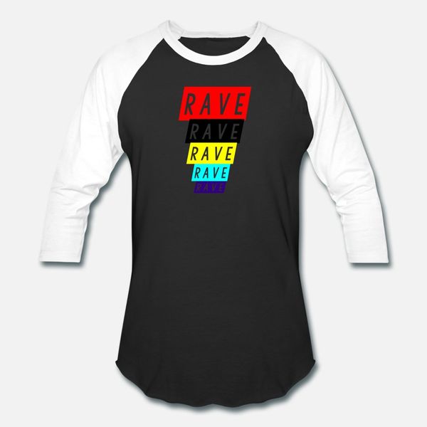 

rave rave rave t shirt men print cotton s-xxxl outfit graphic comfortable summer style letter shirt