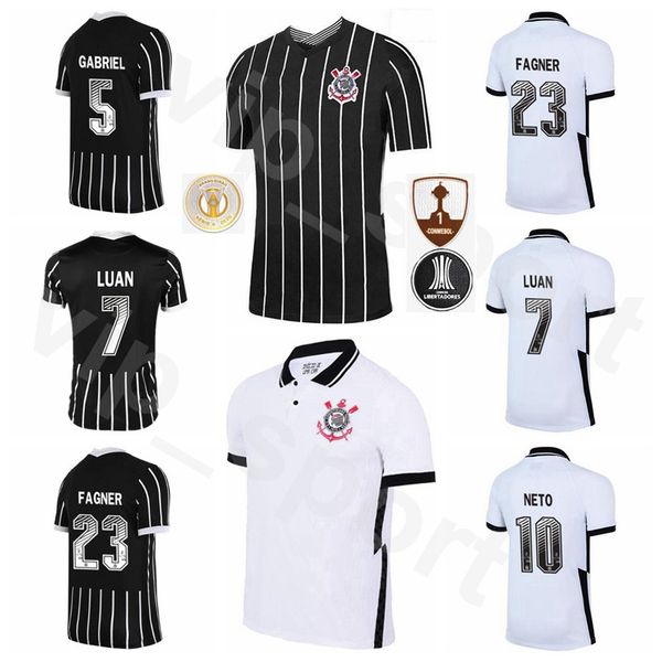 

2020 наборы рубашка 2021 футбол паулиста 19 mosquito джерси natel гавриил jo araos piton луан gil ederson neto ronaldo fagner romero футбол, Black;yellow