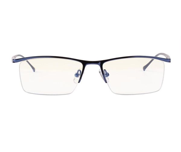 

alloy computer glasses frame women men anti blue light eyewear blue blocking glasses optical spectacle eyeglass, Black